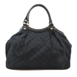Gucci Sukey Canvas Handbag GG